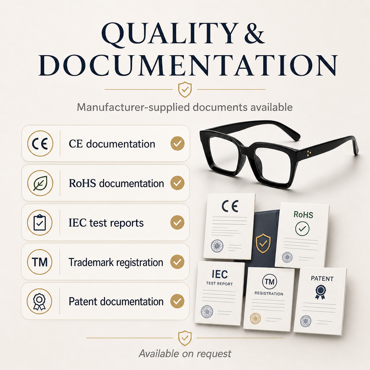 Essentia Blue Light Glasses – bold square frame