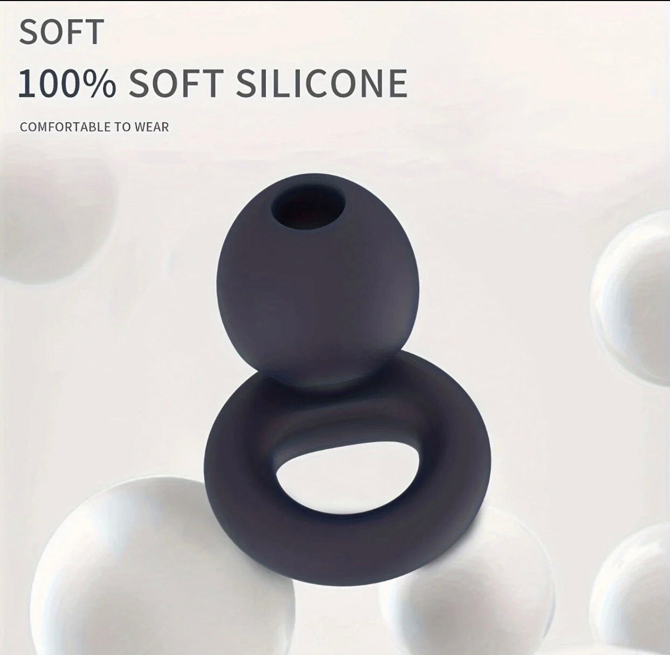 Essentia Quiet Earplugs – reusable silicone noise-reduction earplugs