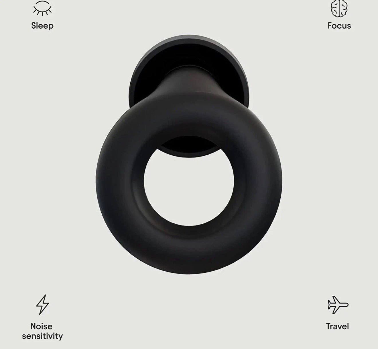 Essentia Quiet Earplugs – reusable silicone noise-reduction earplugs